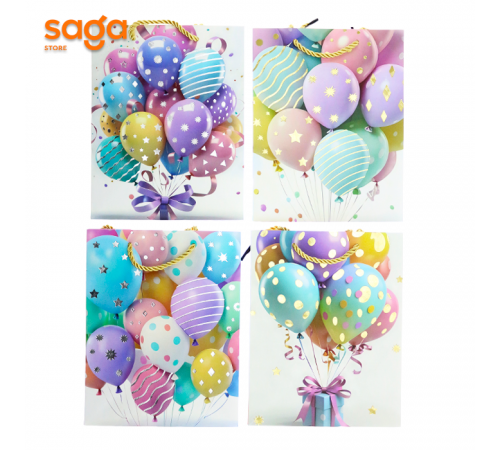 Пакет бумажный 26*32*10см 1/12/480