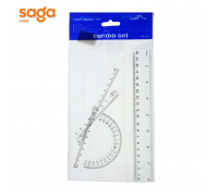 Линейки в наборе-4шт, 20см,  002. TC1616-20