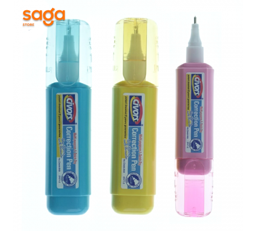 Корректирующая ручка/Штрих "Sivors", в упаковке-24шт, 8мл. 808.