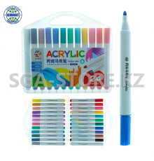 Фломастеры  24 цветов, акварельные маркеры 101-24