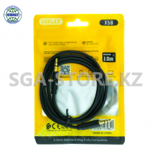 Кабель/Шнур AUX Gerlax 3.5mm, длина-1 метр.