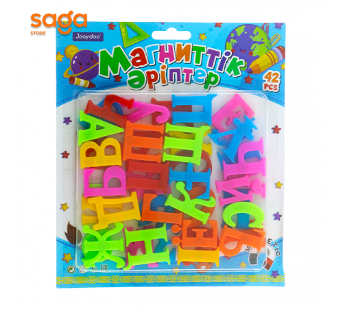 Магнитный буквы на казахском языке QD-49006.