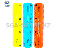 Линейка гелевая 15см