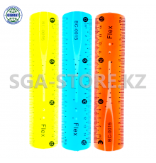 Линейка гелевая 15см