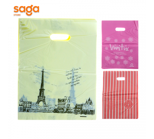 Пакеты с вырубной ручкой 30*40см, в пачке-100шт. 22-5