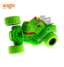 Машина инерционная "Перевёртыш-динозаврик" в пакете.12,5*9,5*6см.1/240 F1681