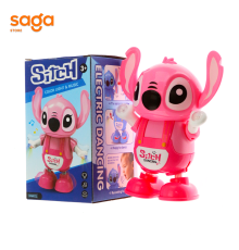Музыкальный Stitch на батарейках.16,5*20,5*8,5 см.1/96 арт.8899-305