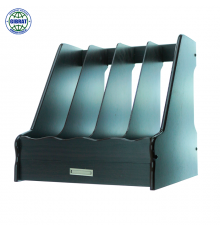 Лоток деревянный, вертикальный, на 4 секций. XD 7304.