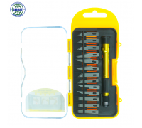 Макетный нож канцелярский, скальпель профессиональный, лезвия SK5