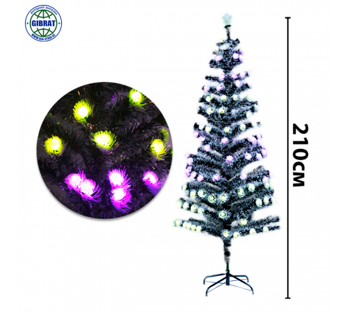 Елка искусственная, светящийся, 210см. 2929.