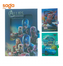 Блокнот детский с замком, А5/32К