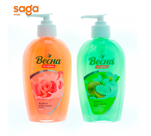 Мыло жидкое Весна 280гр 5059. 5217. 5215.