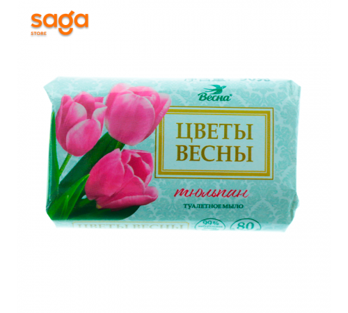 Мыло Весна 90гр. 6167. 6168.