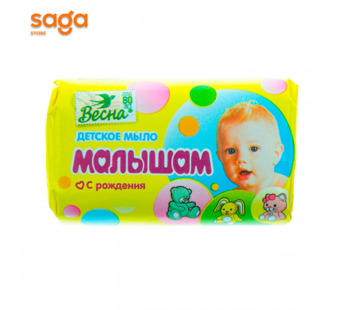 Мыло Весна-Малышам детское, 90гр. 1141.