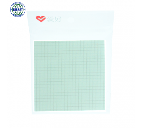 Бумага для записей/стикеры в клетку,75*75см, 100л, SN1707.