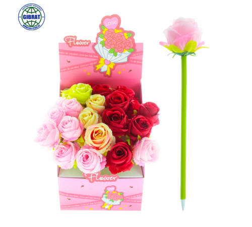 Ручка шариковая детская Роза 978.