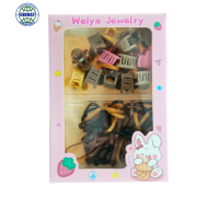 Набор резинок и крабики W-5 N-5 24х