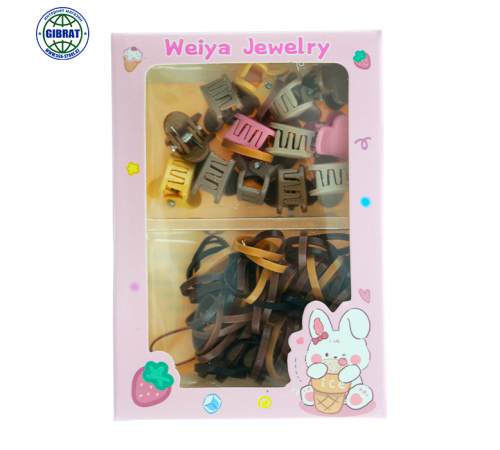 Набор резинок и крабики W-5 N-5 24х