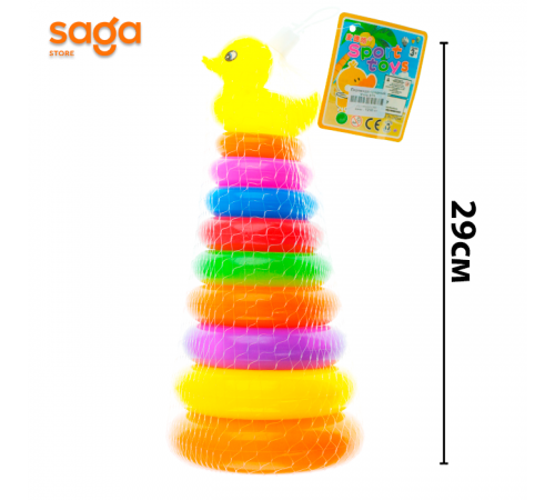 Развивашка Пирамида Утка 919.