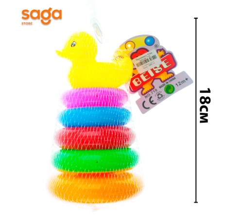 Развивашка Пирамида Утка 710.