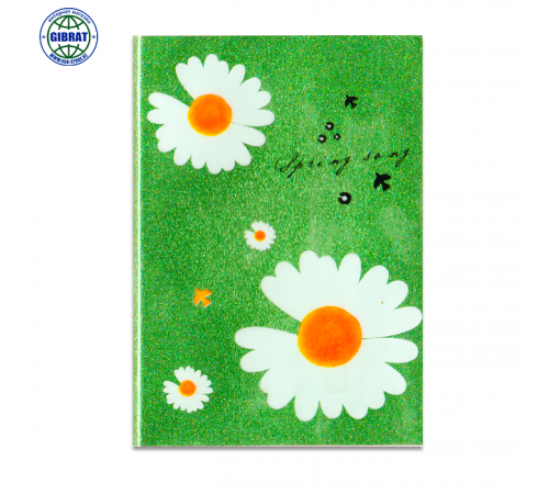 Блокнот Ромашка, клетка, формат-А6, 7050-26