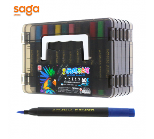 Маркеры акриловые 818-60цв 1/32