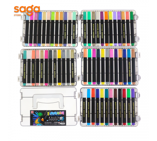 Маркеры акриловые 818-60цв 1/32