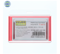 Бейдж горизонтальный KEJEA, разноцветный, 85*54мм, T-1901H