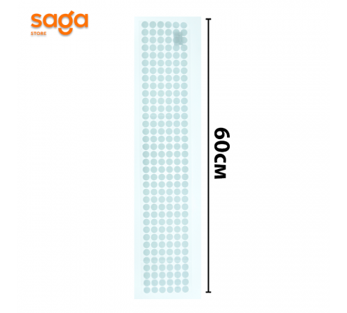 Липучки канцелярские, диаметр-1,5см, 43 кафел цена за 60см и комплект