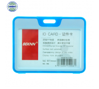 Бейдж горизонтальный, разноцветный, 85*54мм, N0 906.