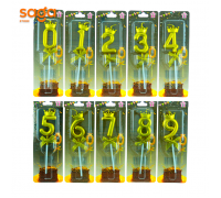 Свечи-цифры (0-9 Корона) для торта 1/600 8270.