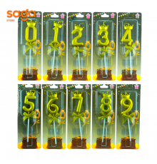 Свечи-цифры (0-9 Корона) для торта 1/600 8270.