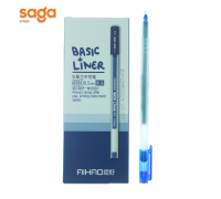 Ручка гелевая "Aihao", 0,5мм, синий 12/1728 8761