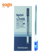 Ручка гелевая "Aihao", 0,5мм, синий 12/1728 8761