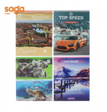 Тетрадь общая формат-А5 36л, в клетку ELER-PLAST 1/168 3636