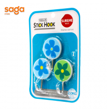 Крючок самоклейка 2кг Stick Hook 1/160 9011