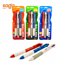 Многоцветная ручка 4в1 WD9913. 1/24/288