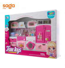 Кухонная мебель музыкальная.46.5*34*9.5см.1/18 V100