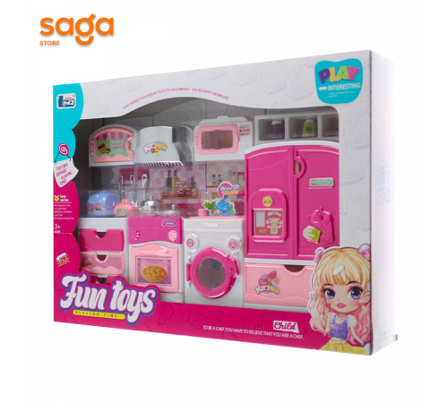 Кухонная мебель музыкальная.46.5*34*9.5см.1/18 V100