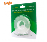 Клейкая лента/скотч, 18мм*200см 1/96 двухсторонняя ON-0709.