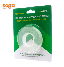 Клейкая лента/скотч, 18мм*200см 1/96 двухсторонняя ON-0709.