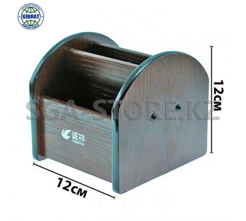 Настольный органайзер, деревянный, вращающийся на 360 градусов, CX 6003