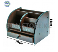 Настольный органайзер, деревянный, CX 6022