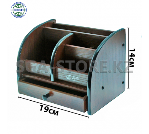 Настольный органайзер, деревянный, CX 6022