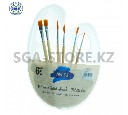 Палитра и кисточка 168-6