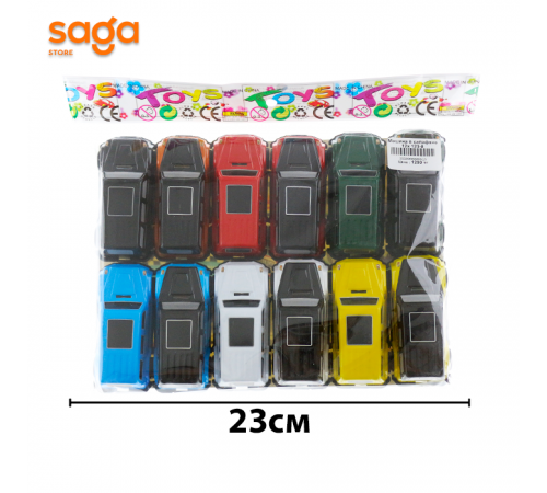 Машина в пакете 12х 123-8