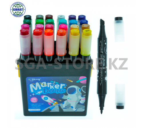 Фломастер для скетчинга "Ya-long Touch/Sketch", 24цв.