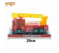 Машина пожарная под блистером 129-2