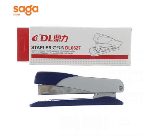 Степлер "DL", до 50 листов, 24/6 26/6 13/8, 0627
