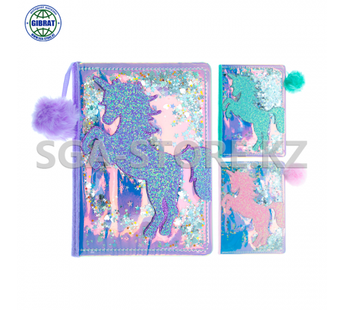 Блокнот детский "Единорог", формат-А5,  МЕХ А66-13